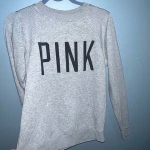Victoria Secret PINK Grey Crewneck: XS